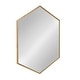 preview thumbnail 48 of 54, Kate and Laurel McNeer Glam Hexagon Framed Wall Mirror