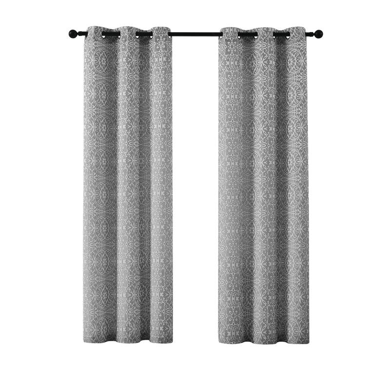 5th Avenue Lux Thalia Textured Window Panel Pair