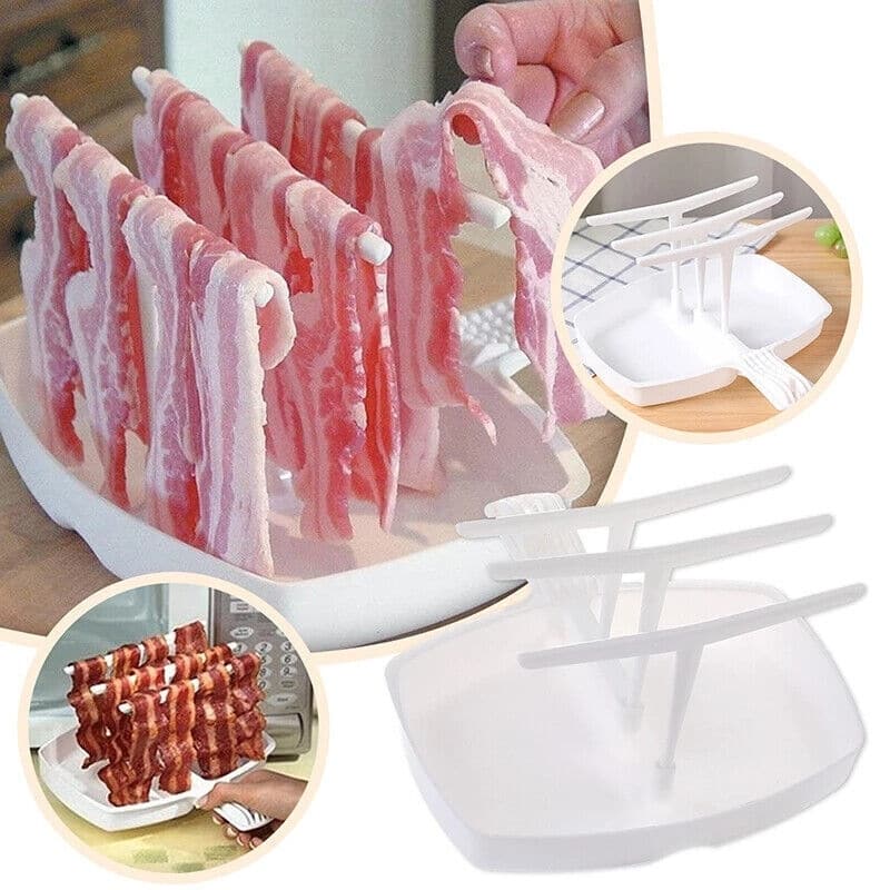 Microwave Bacon Rack Hanger - On Sale - Bed Bath & Beyond - 39232264