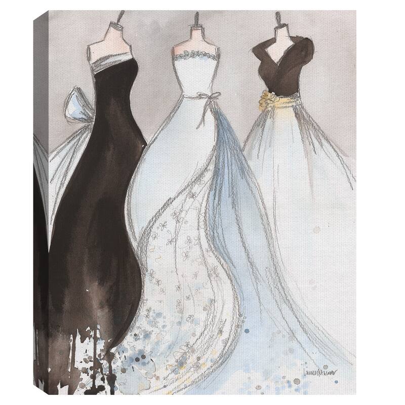 Jane, June & Jill Canvas Art Print