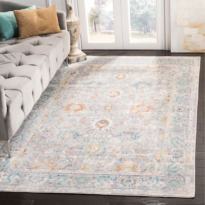 SAFAVIEH Mystique Firuza Oriental Polyester Rug