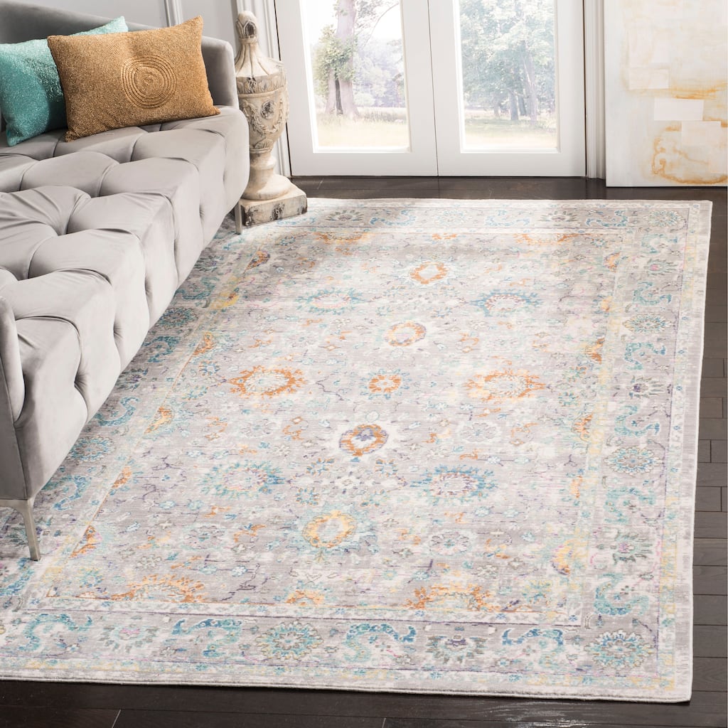SAFAVIEH Mystique Titta Oriental Polyester Rug
