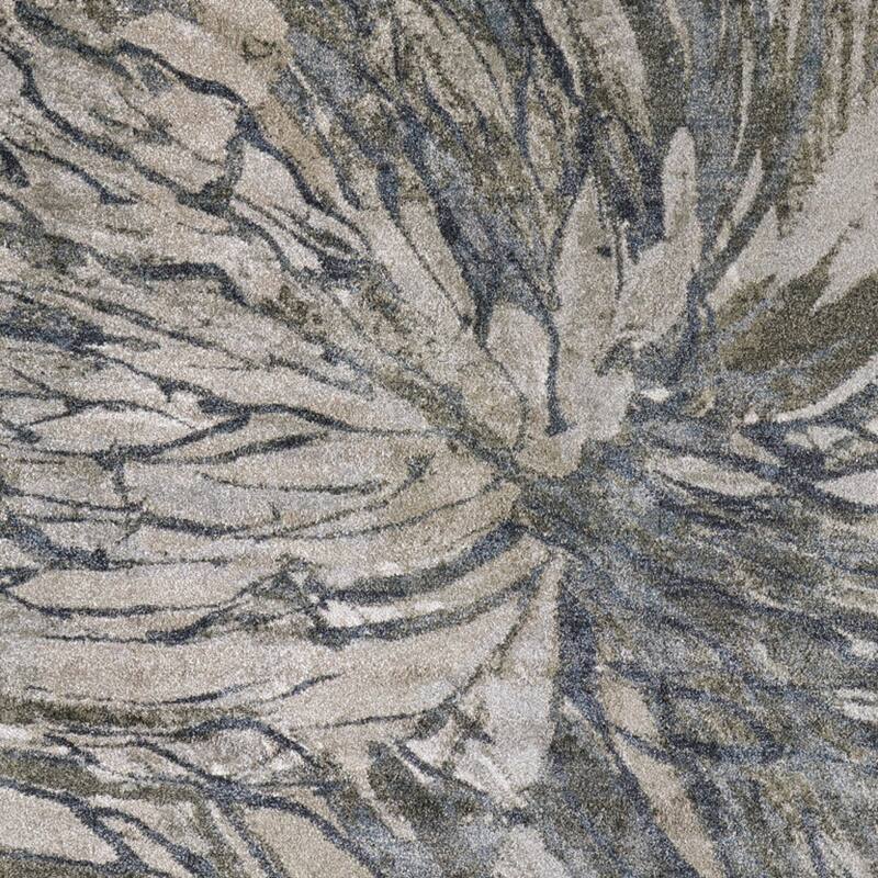 HomeRoots Abstract Bohemian Rectangle Area Rug