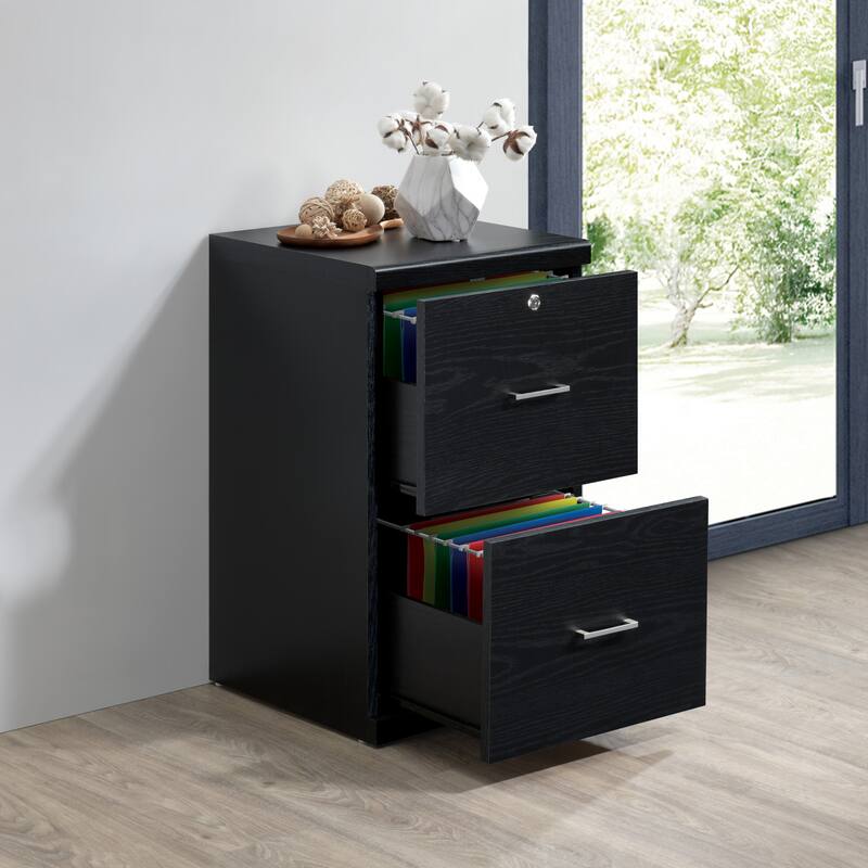 Alpine Vertical File - Black