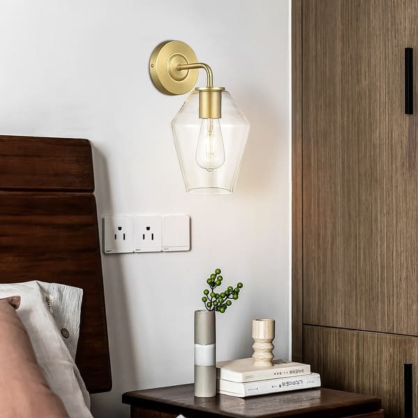 slide 2 of 29, Light Society Clare Wall Sconce