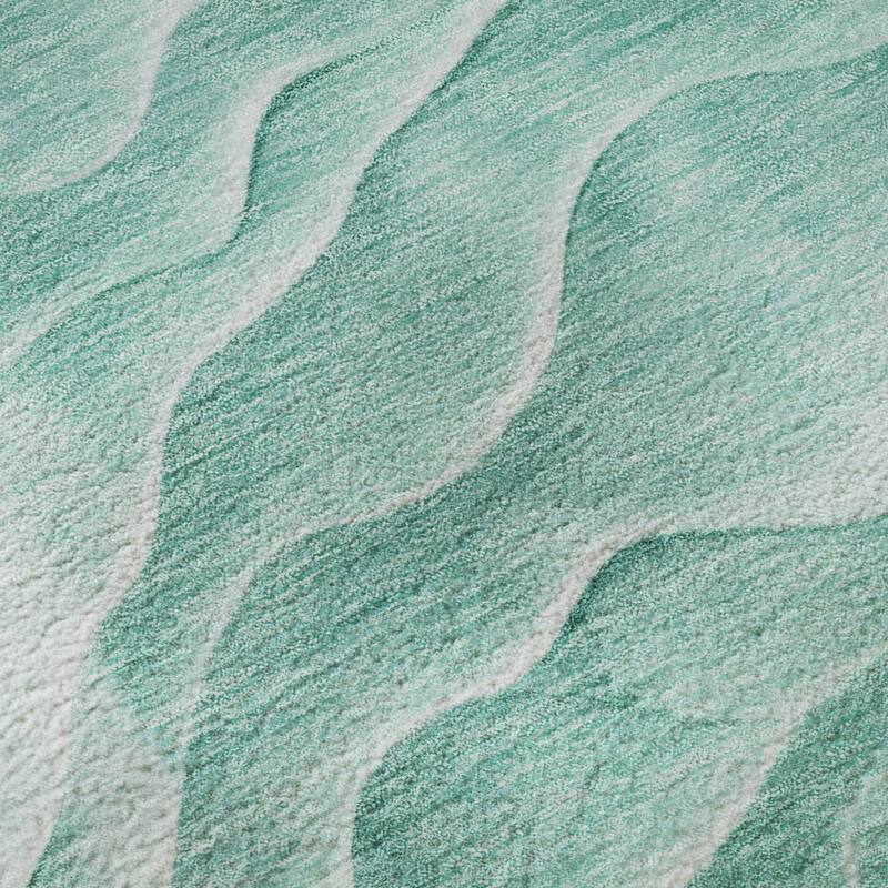 Premium Washable Super Soft Modern Waves Mayfield Rug