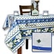 preview thumbnail 11 of 9, Wipeable Stain Resistant French Acrylic Coated Tablecloth Collection