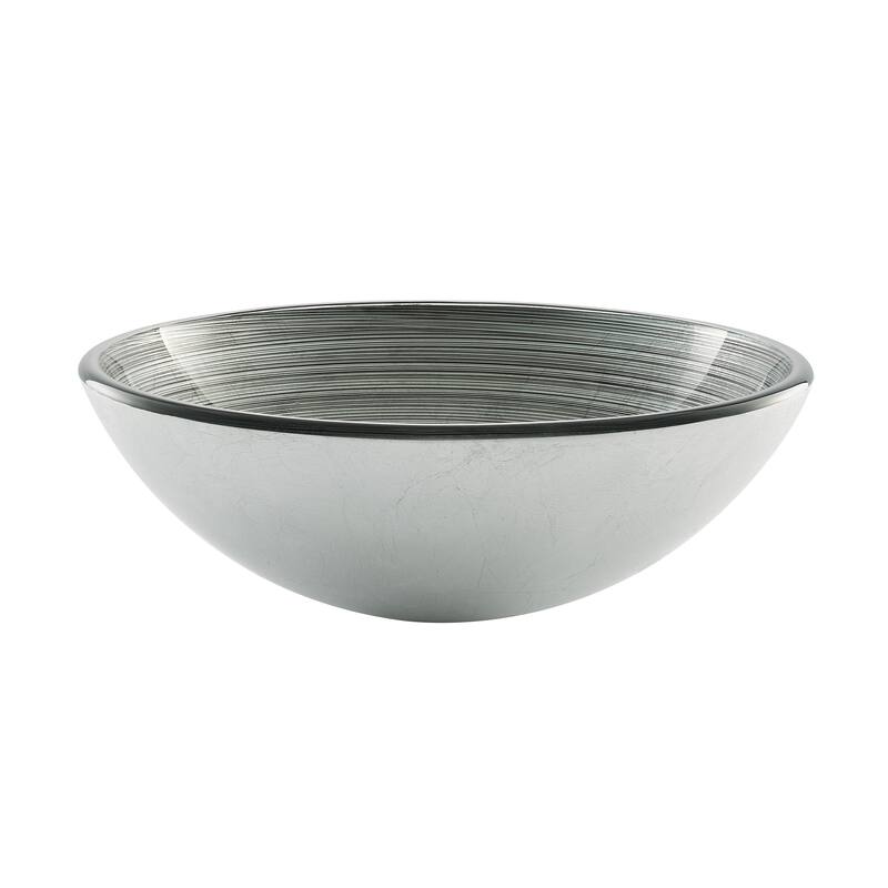 Cascade 16.5 Glass Vessel Sink with Faucet