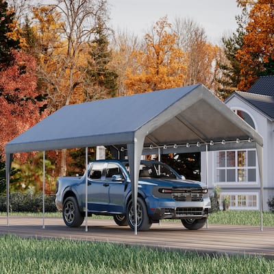 Heavy-Duty Carport - Ultimate Rainproof & UV-Resistant Shelter for Cars, Boats & More