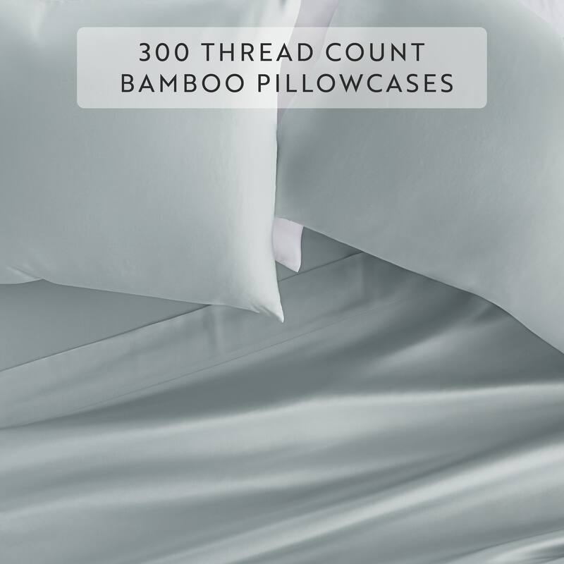 Becky Cameron Soft 100% Rayon from Bamboo 2-Piece Pillowcase Set