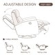 preview thumbnail 6 of 52, Jerome Swivel Glider Recliner Nursery Chair Manual Push Back Recliner