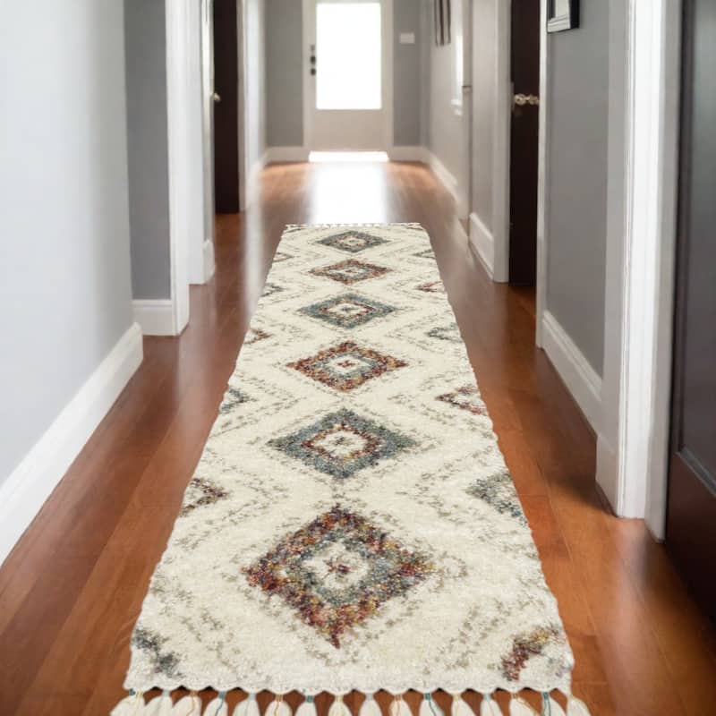 HomeRootsSouthwestern Southwest Runner Area Rug - 92.52' X '26.77' X '1.77