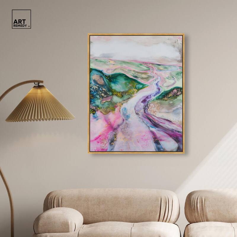 Noir Pulse II Canvas by Art Remedy