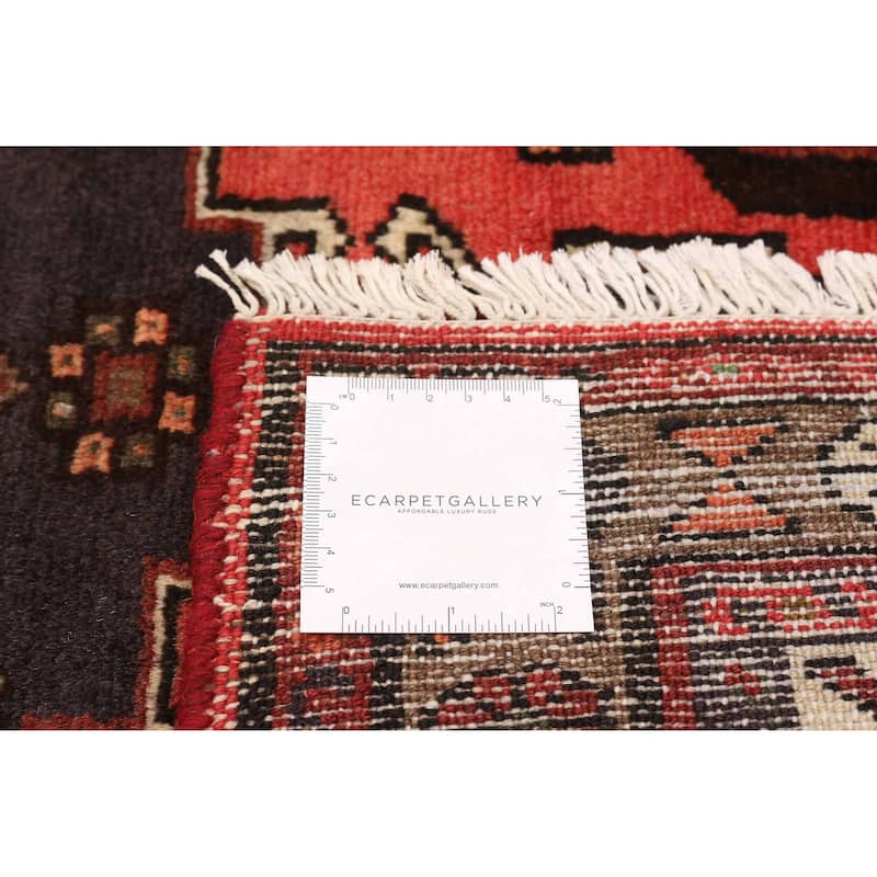 ECARPETGALLERY Hand-knotted Andelz Red Wool Rug - 3'2 x 4'9