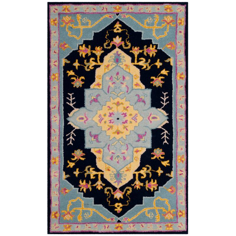SAFAVIEH Handmade Bellagio Toma Modern Oriental Wool Rug
