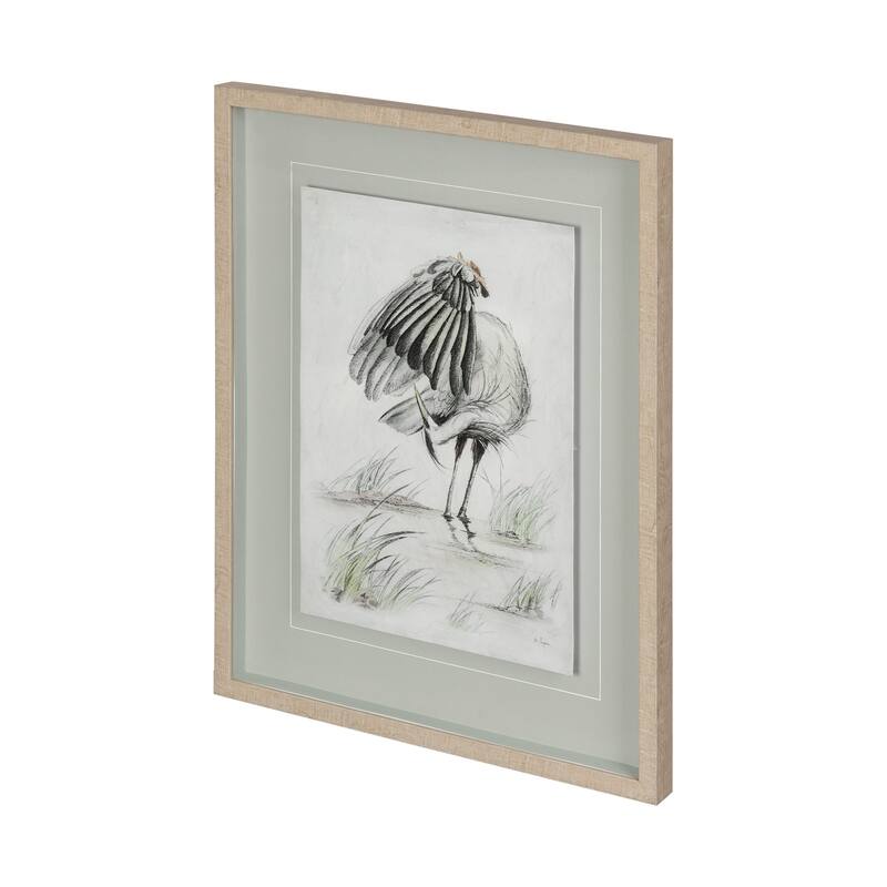 Blue Heron Framed Art Print Bed Bath & Beyond 39192456