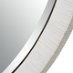 preview thumbnail 6 of 5, Uttermost Granada Whitewash Round Mirror - 42" dia