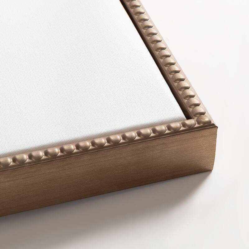 Bathroom Conversation by Magdalena Krzak (23 x 30 in.), Framed Canvas Wall Art Print