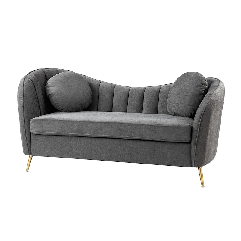 Cecilia 64.6" Wide Loveseat with Removable Cushions