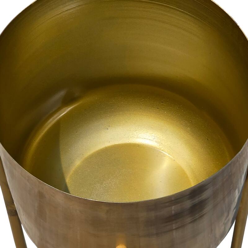 Aira Set of 2 Planters Foldable Metal Stand