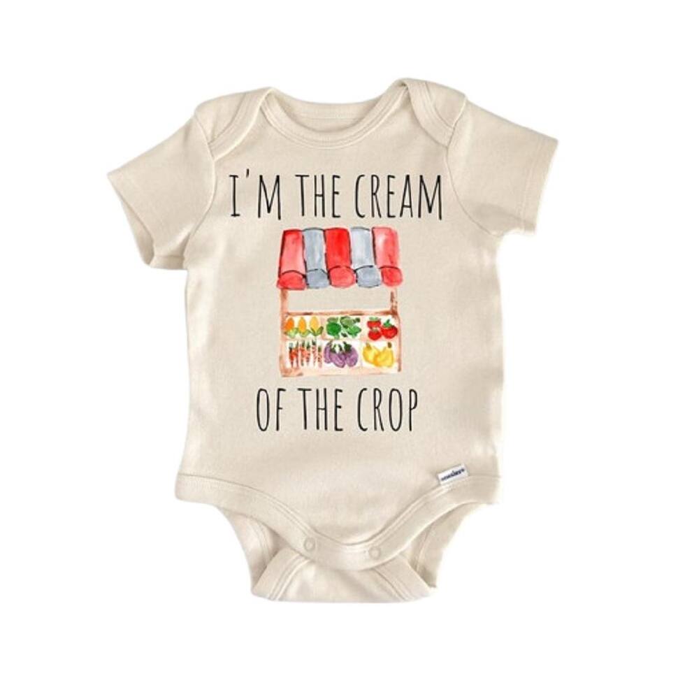 Farm Tractor Farmer - Baby Boy Girl Clothes Infant Bodysuit Funny Cute Newborn