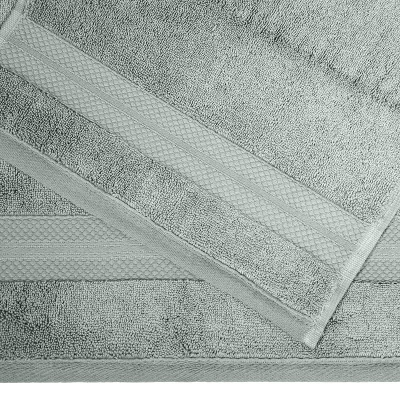 Superior Turkish Cotton Solid Heavyweight Bath Sheet Set of 2