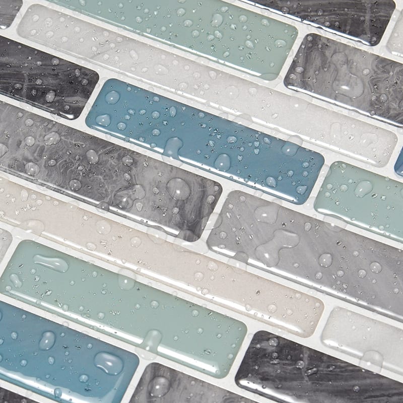 Art3d 12"x12" Peel and Stick Vinyl Backsplash Tile For Kitchen,Bathroom,Marble Look(10-Pack)