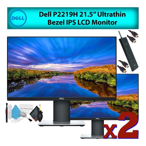 Shop Dell P2219H 22" 16:9 Ultrathin Bezel IPS LCD Computer ...