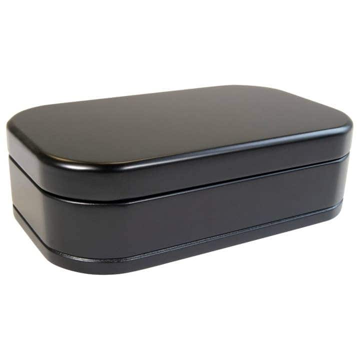 Mele and Co Morgan Wooden Jewelry Box in Black - N/A