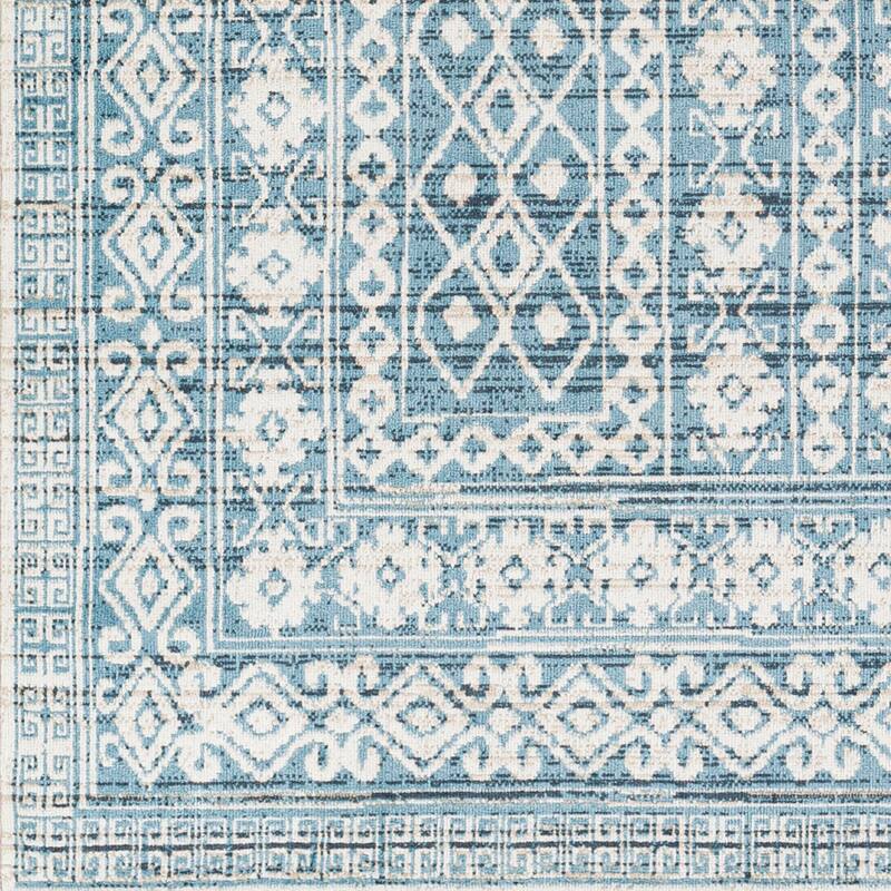 Livabliss Avonia Machine Washable Bohemian Floral Area Rug