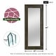 preview thumbnail 37 of 38, Rustic Wood Freestanding Full-length Floor Mirror