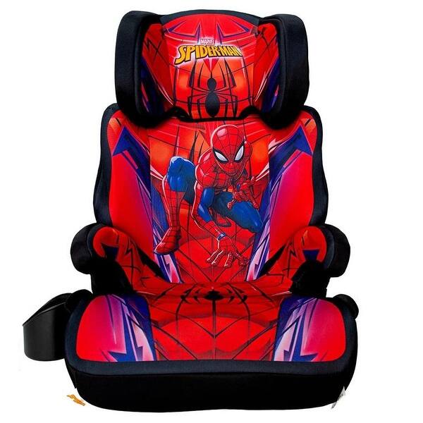 slide 2 of 8, KidsEmbrace Spider-Man High Back Booster Car Seat, Spider-Man Suit