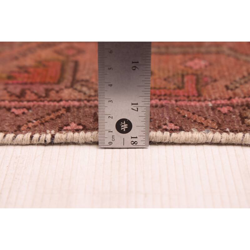 ECARPETGALLERY Hand-knotted Antalya Vintage Brown Wool Rug - 5'0 x 7'10