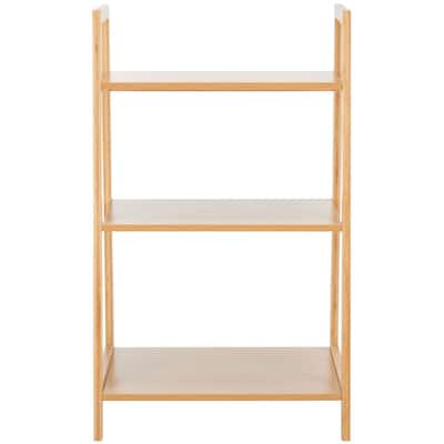 SAFAVIEH Home Collection Alucard 3 Tier Shelf - 21" W x 14" D x 35" H