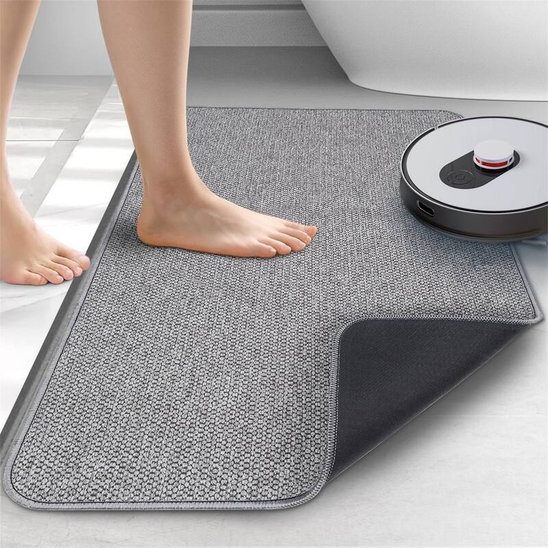 Bathroom Rugs - Grey