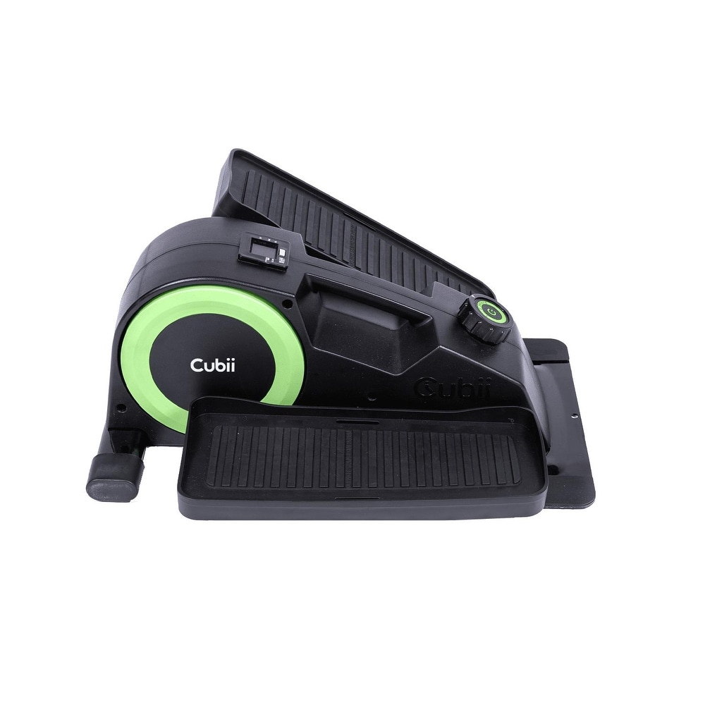 JR2 Seated Elliptical Trainer 8 Adjustable Magnetic Resistance Levels LCD Display Portable Under Desk Pedal
