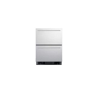 Shop Summit Sprf2d5 Summit Built In Two Drawer Refrigerator And