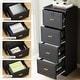 preview thumbnail 23 of 42, Vertical File Cabinet with 4 Drawers, Lockable Filling Cabinet with Key for Home Office