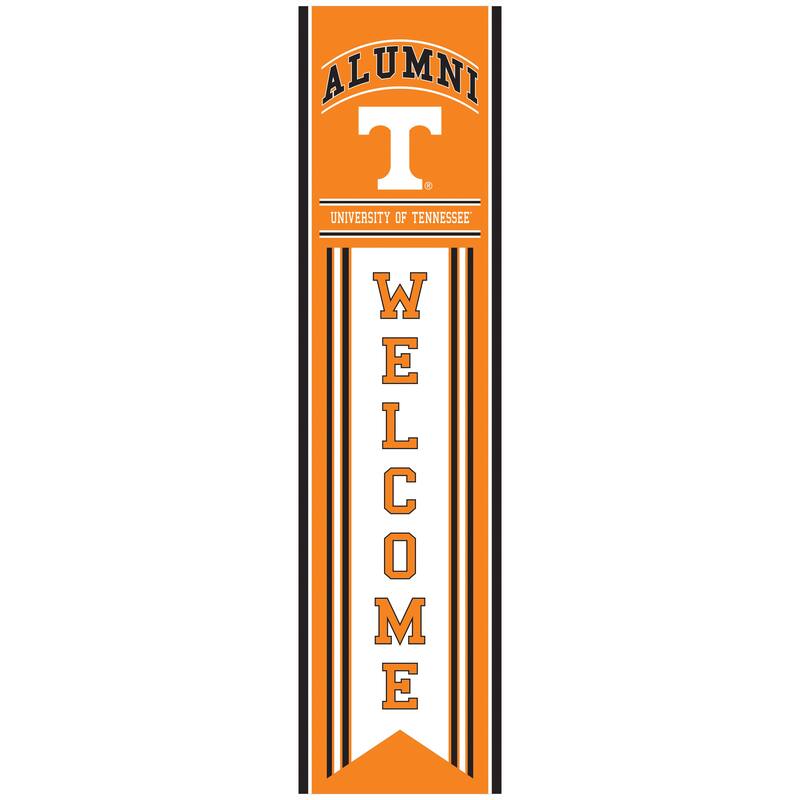 47" Porch Leaner Welcome Wall Sign, University of Tennessee - Orange