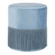 preview thumbnail 13 of 20, Silver Orchid Gruning Contemporary Velvet Ottoman Powder Blue