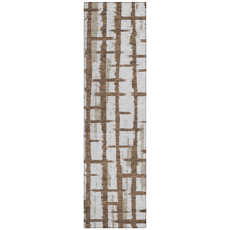 Machine Washable Indoor/ Outdoor Chantille Contemporary Rug