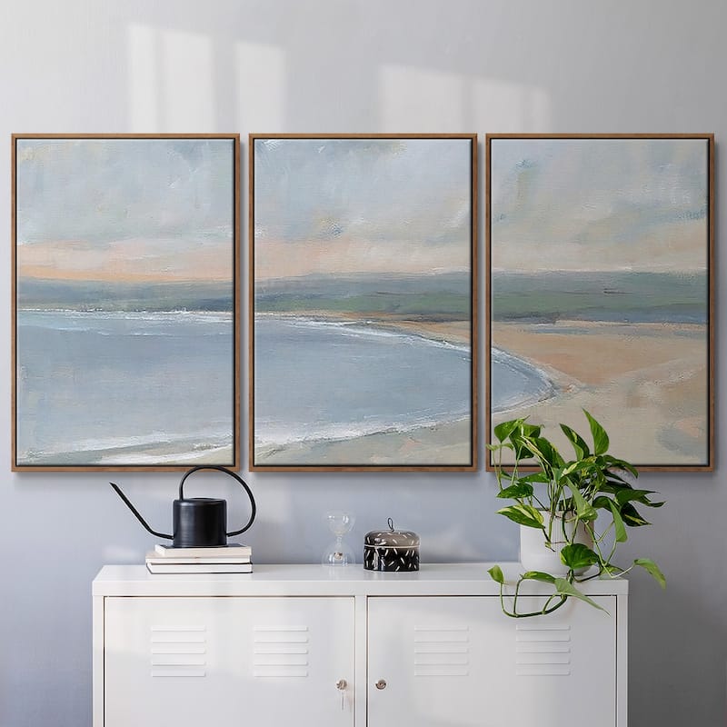 Coastal Study II - Multi Piece Framed Canvas