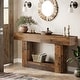 preview thumbnail 32 of 47, Farmhouse 2-Tier Entryway Table for Living Room, Hallway, Foyer