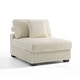 preview thumbnail 21 of 64, 35.7" W Plush Corduroy Upholstered Armless Modular Sofa Chair