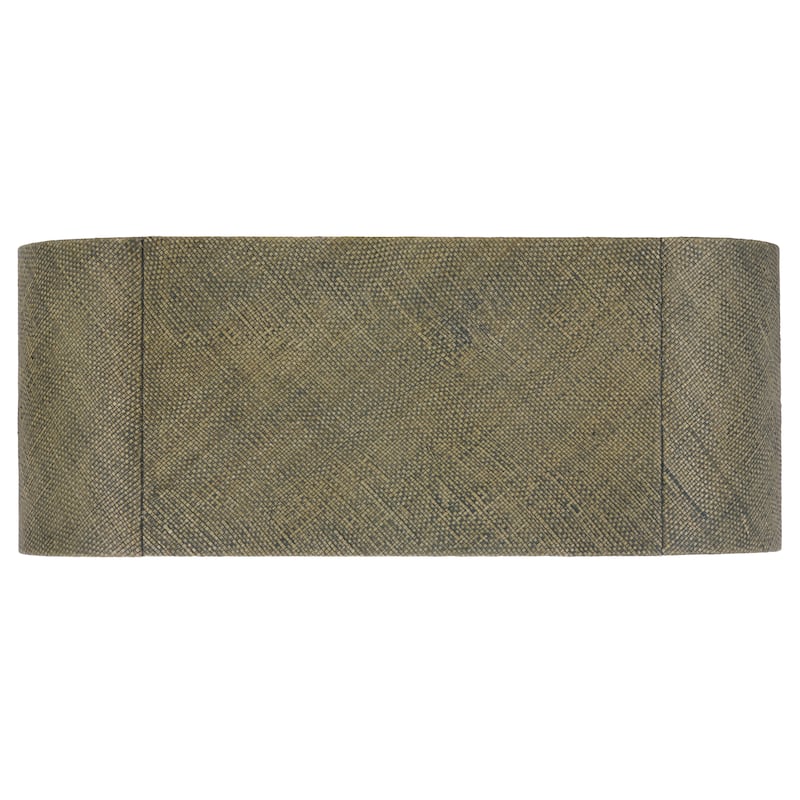 SAFAVIEH Home Pipat Curved Pandan Coffee Table, Fully Assembled - 18"W x 45"D x 18"H