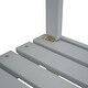 preview thumbnail 16 of 18, Twin High Loft Bed with Ladder landing Platform and Guardrails, White