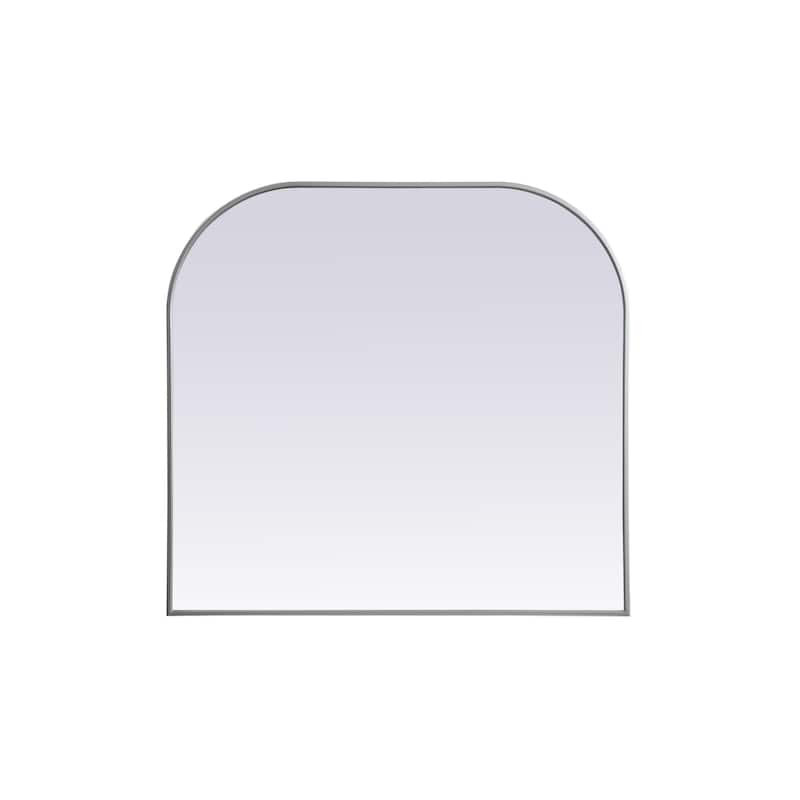 Elegant Lighting MR1B4038 Blaire 40" W x 38" H Modern Arched Bathroom - Silver