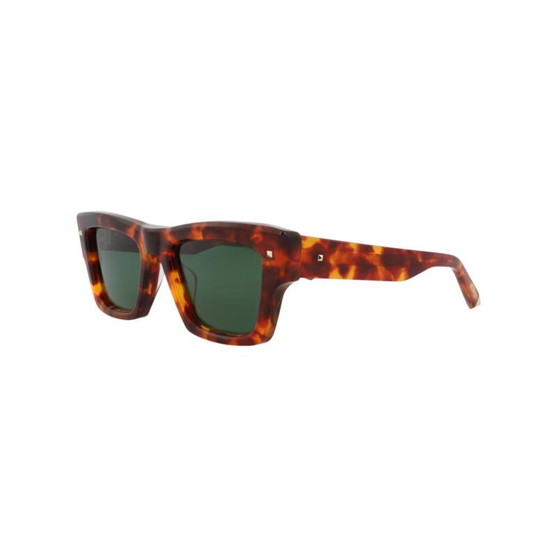 Valentino Square-Frame Acetate Sunglasses