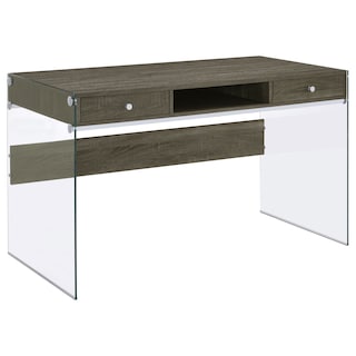 Dobrev Contemporary 48-inch 2-Drawer Writing Desk
