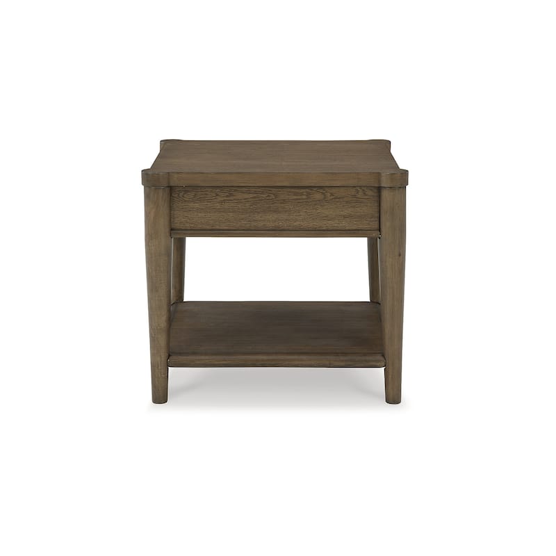Signature Design by Ashley Roanhowe Brown End Table - 24"W x 26"D x 24"H